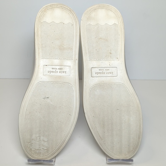 Kate Spade New York Angelise white leather sneakers womans size 8 EU 38.5 - Picture 11 of 16